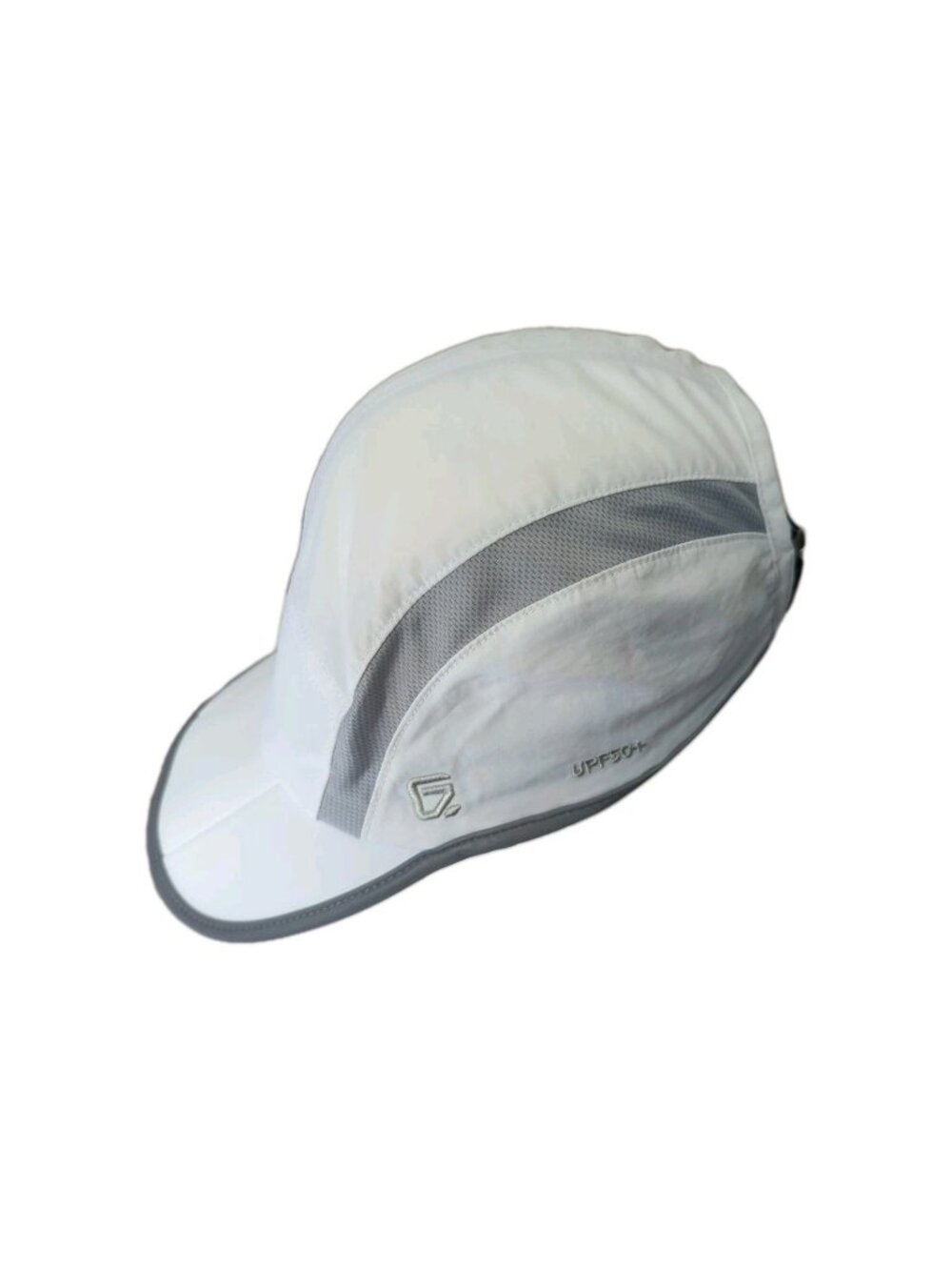 GADIEMKENSD Reflective Folding Outdoor Hat Unstructured White UV50+ Adjustable
